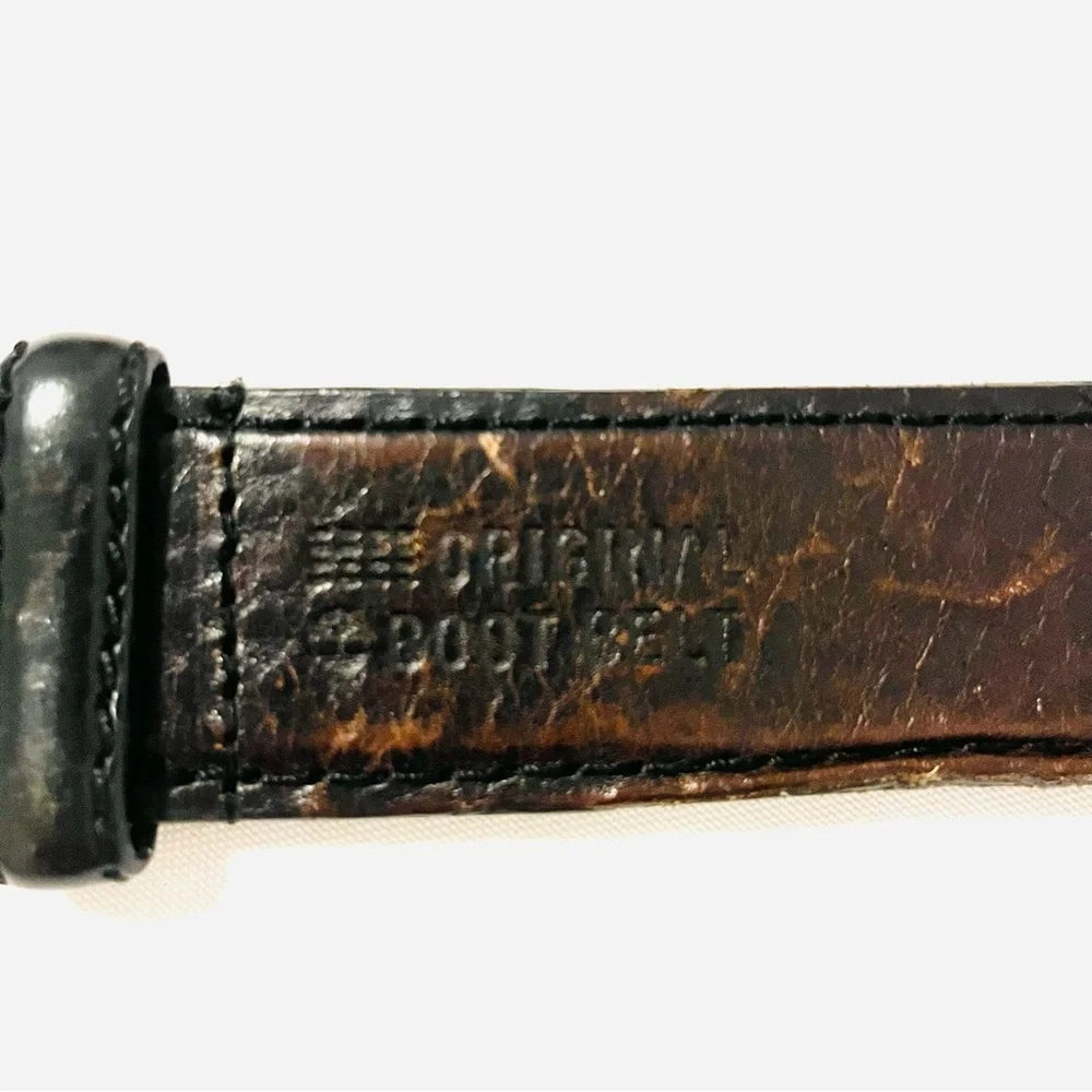 Timberland Original Boot Belt Genuine Leather Timeless Mens